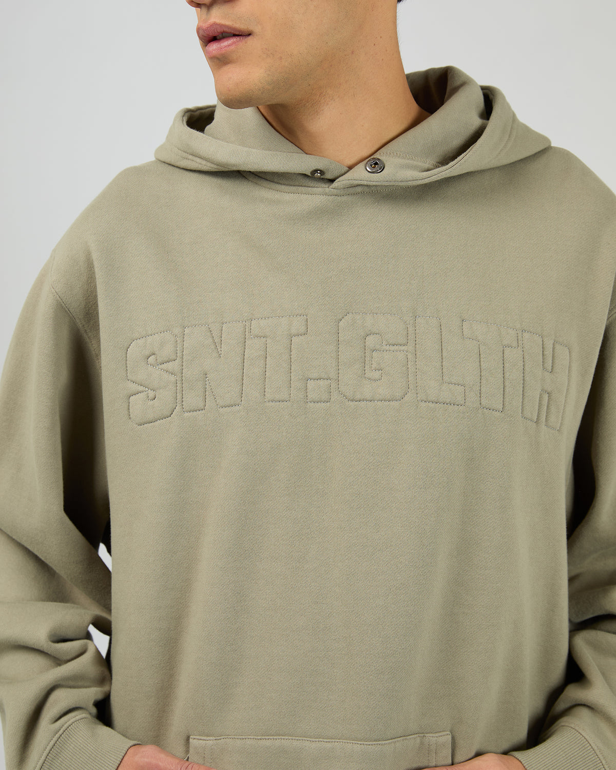 Raised Hoodie Vintage Khaki