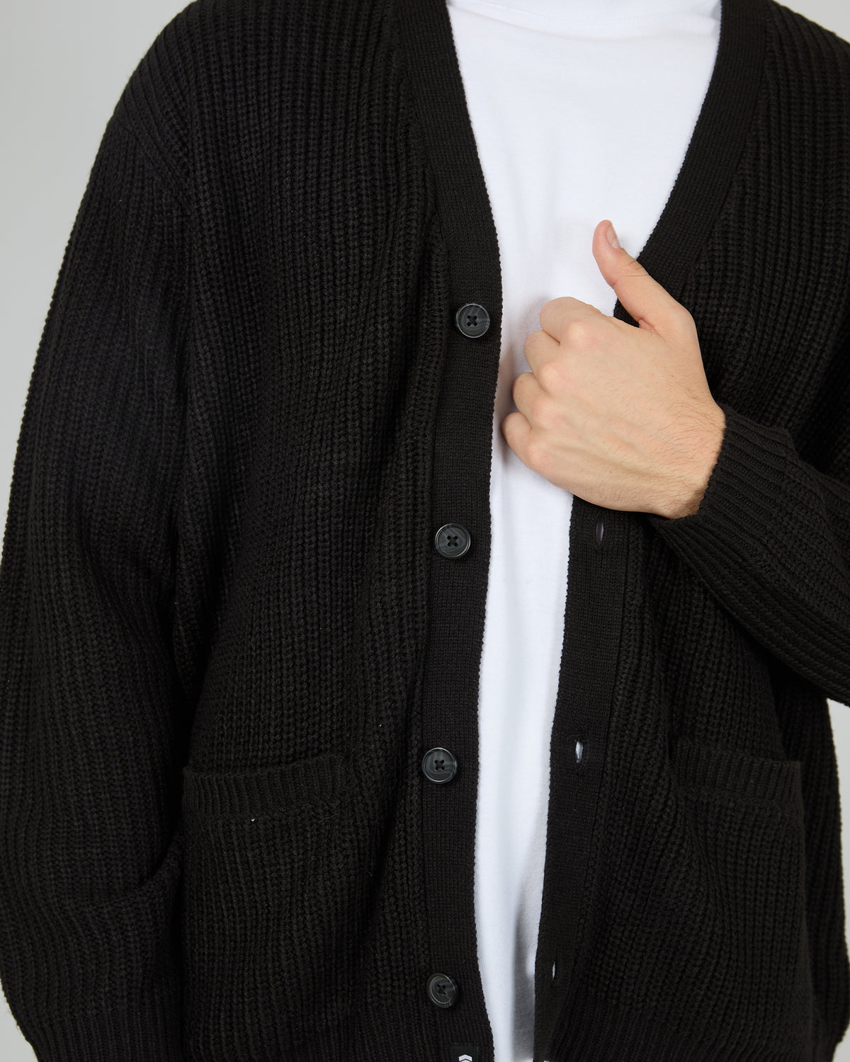 Ventnor Cardigan Black