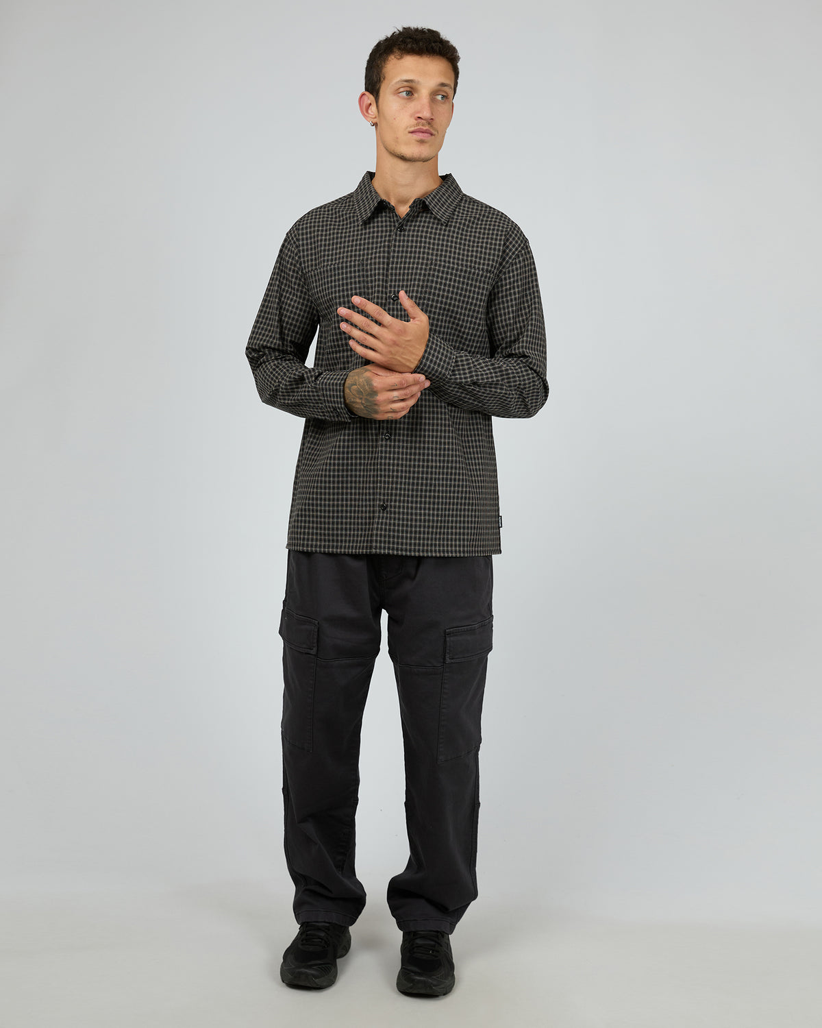 Benton Ls Shirt Black