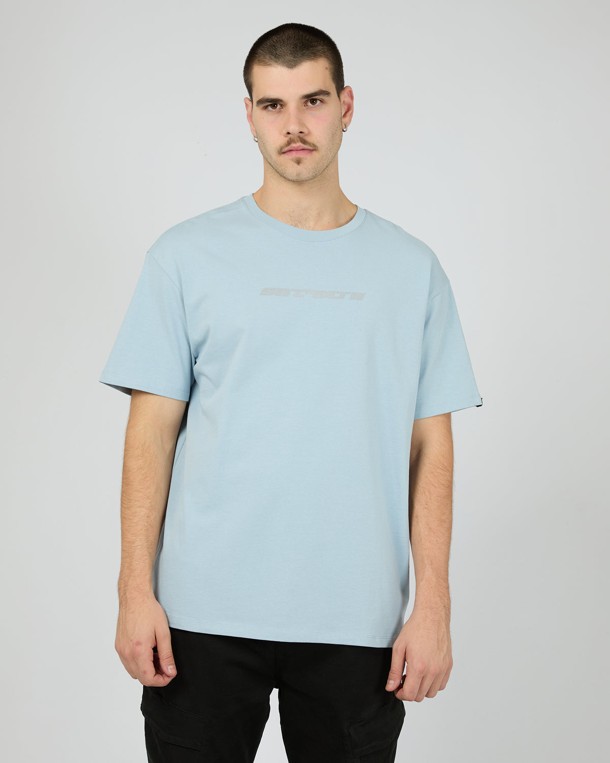 Pacer Reflective Tee Blue