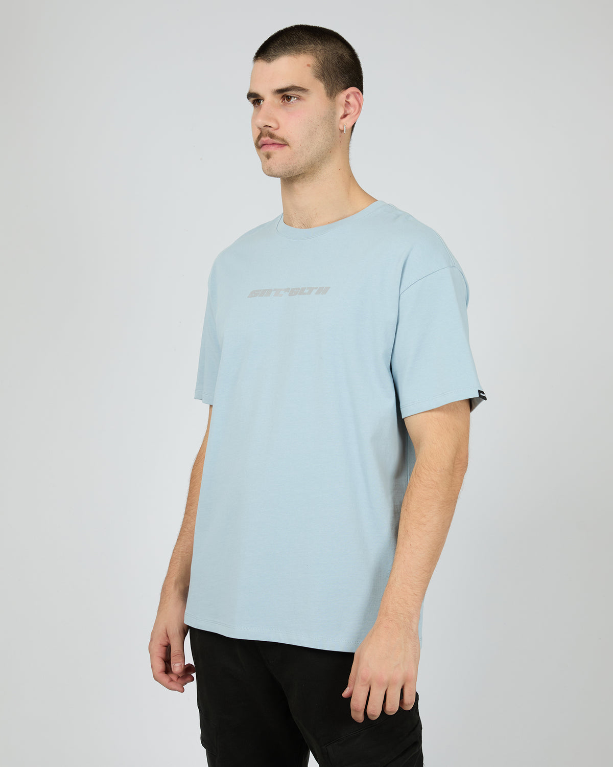 Pacer Reflective Tee Blue