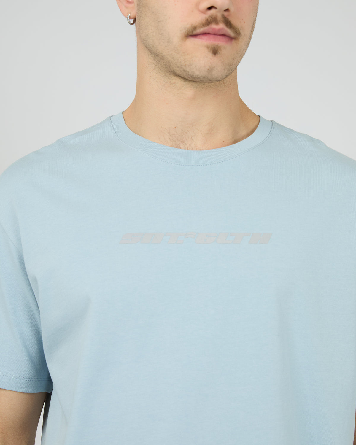 Pacer Reflective Tee Blue