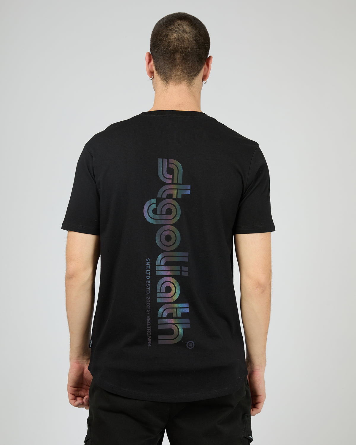 Rolla Irredescent Tee Black