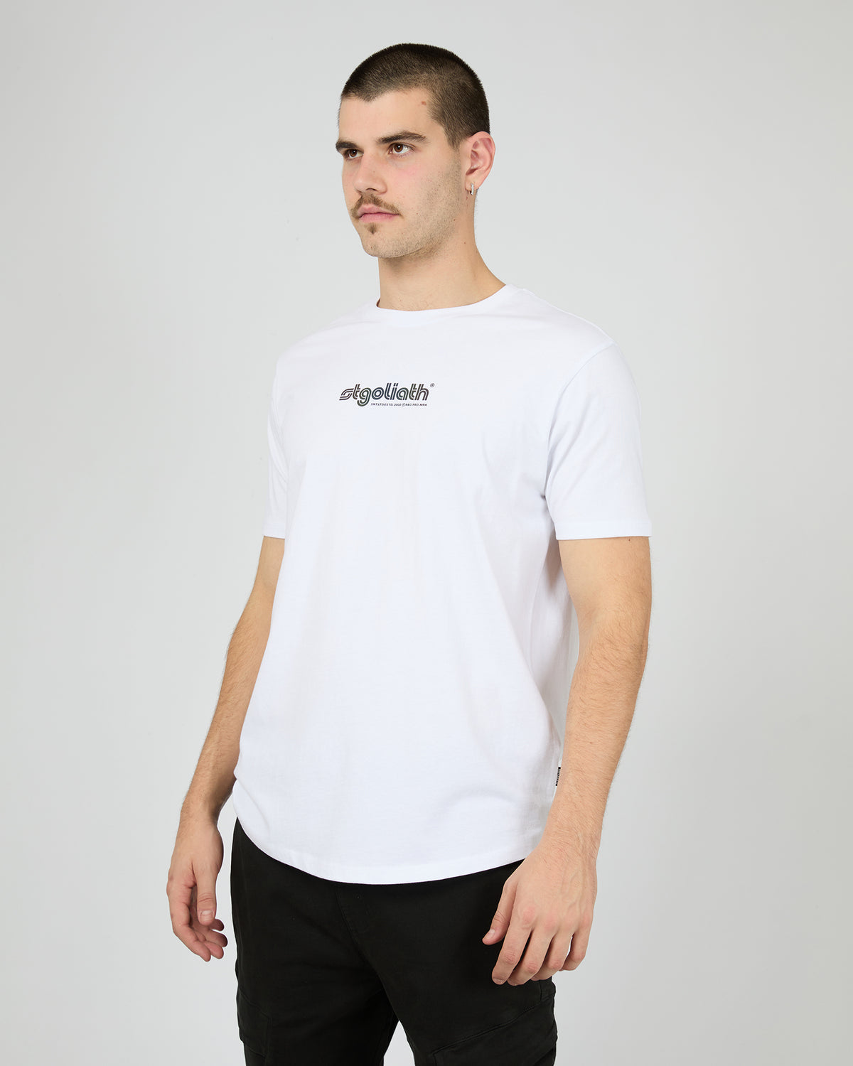Rolla Irredescent Tee White