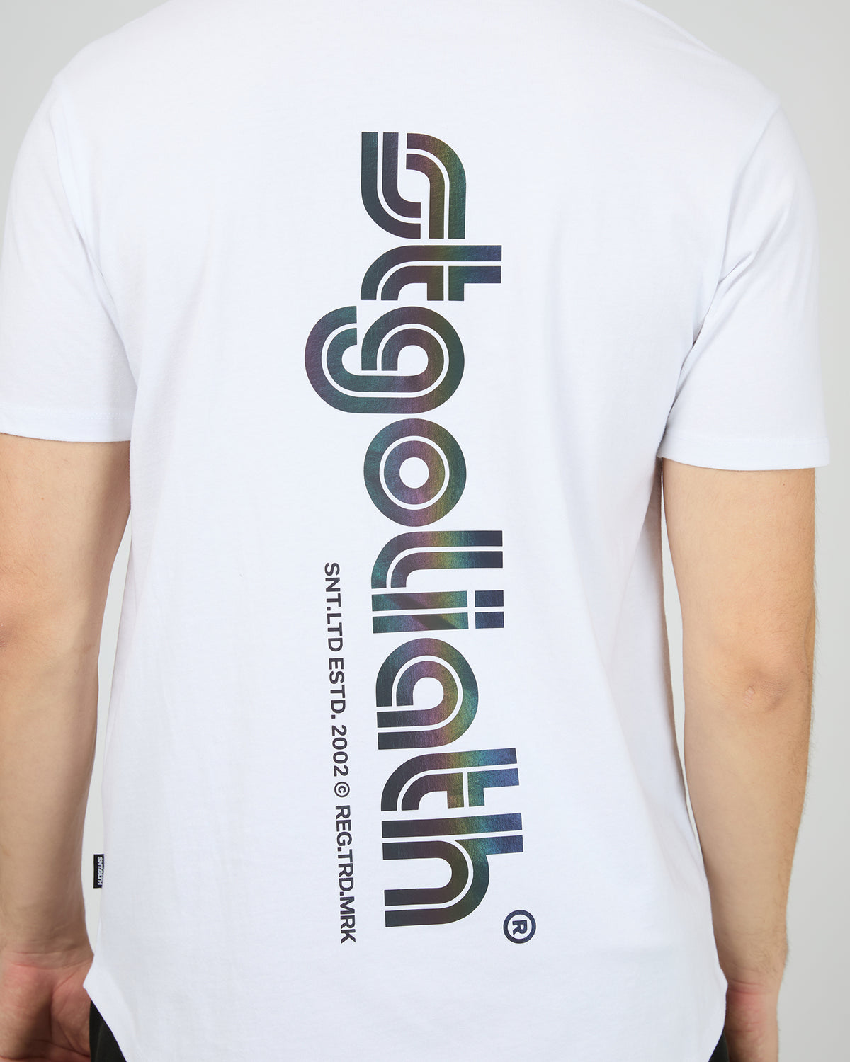 Rolla Irredescent Tee White