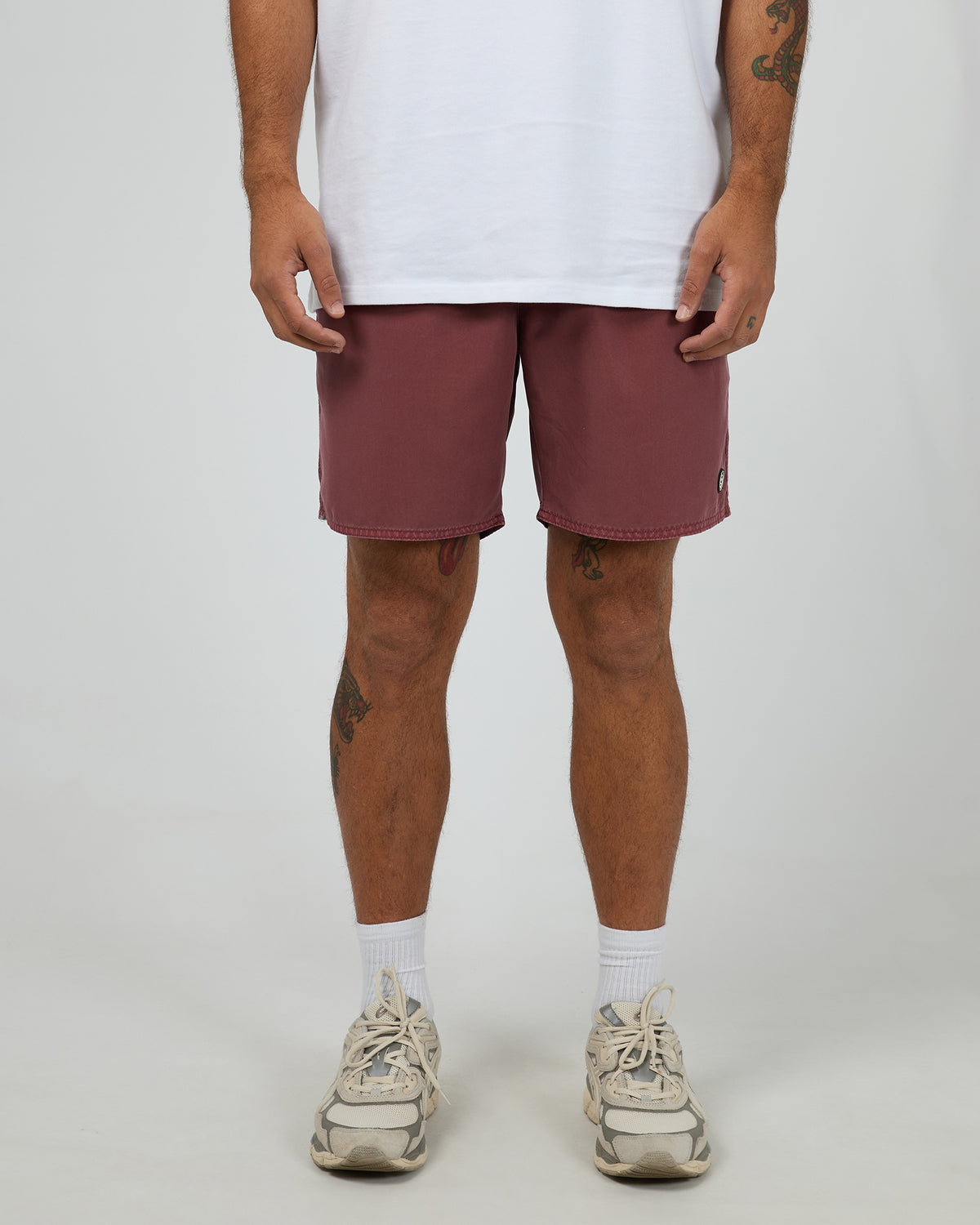 Illusion Short Burgandy