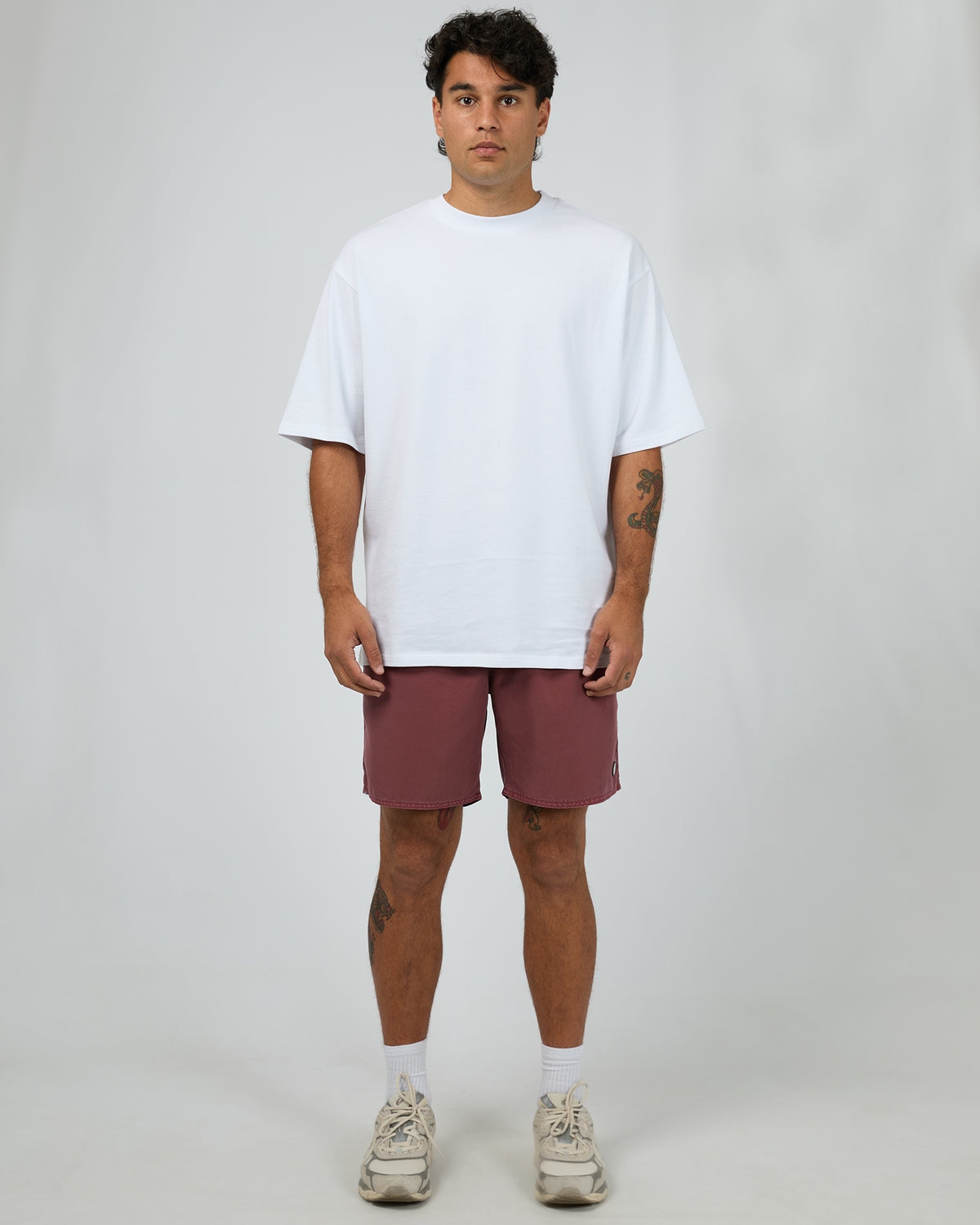 Illusion Short Burgandy