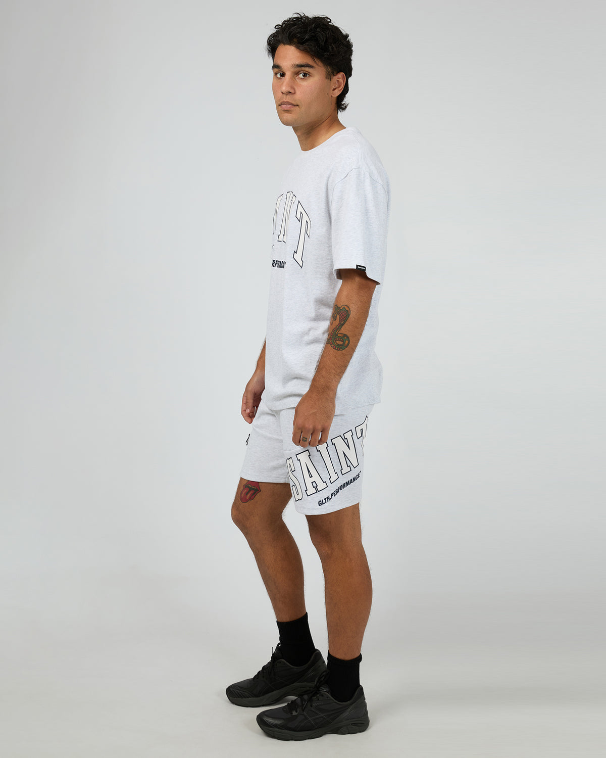 Baseline Tee Grey Marle