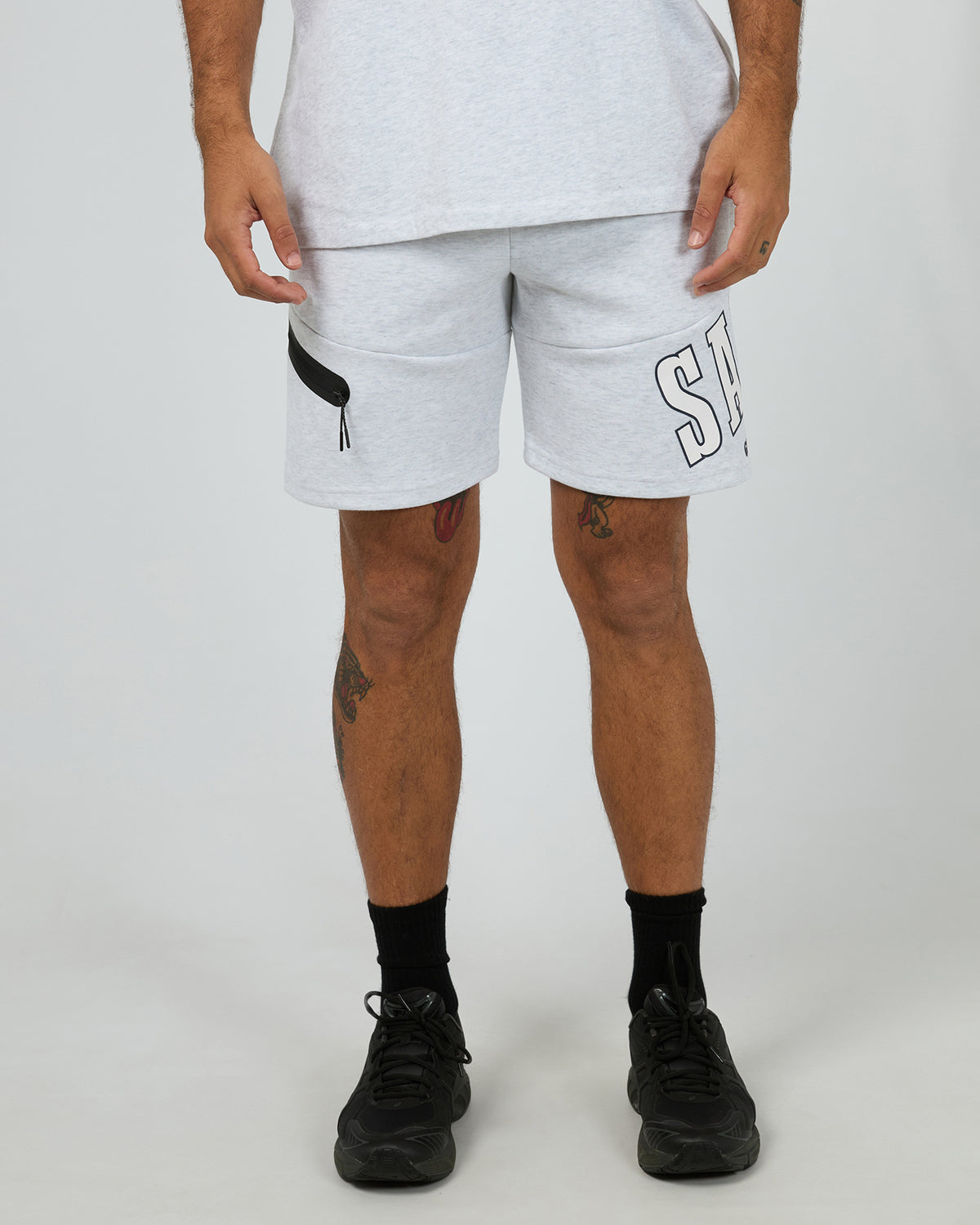 Baseline Short Grey Marle