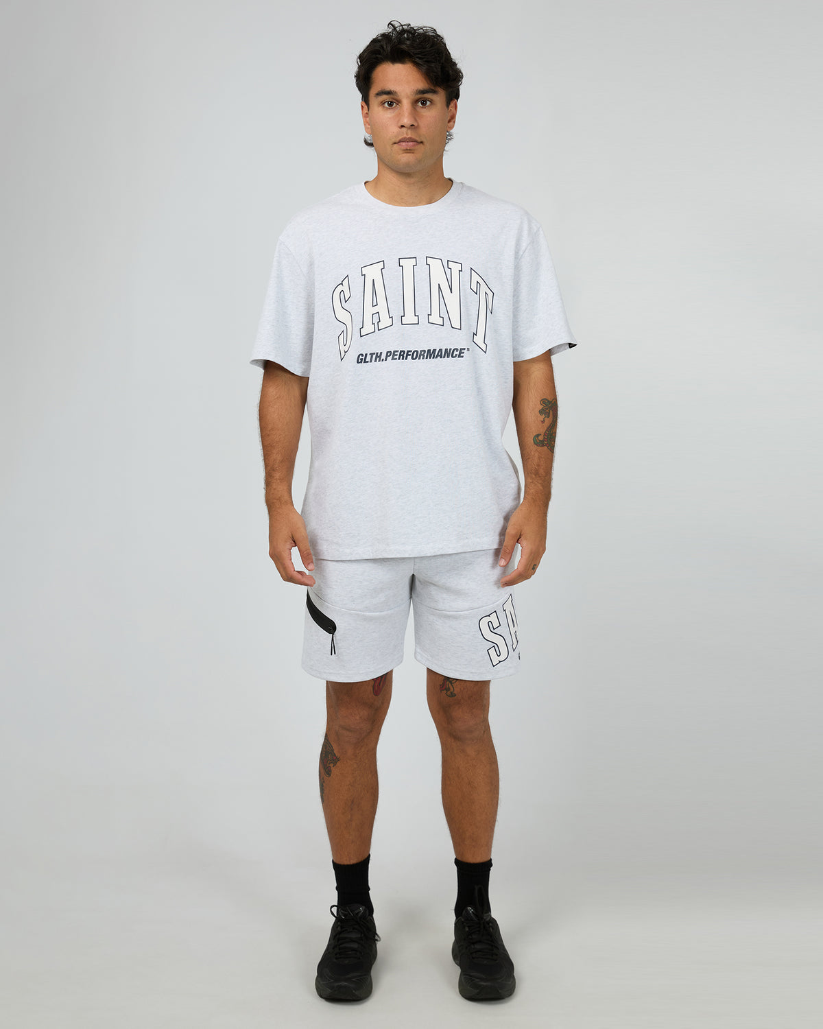 Baseline Short Grey Marle