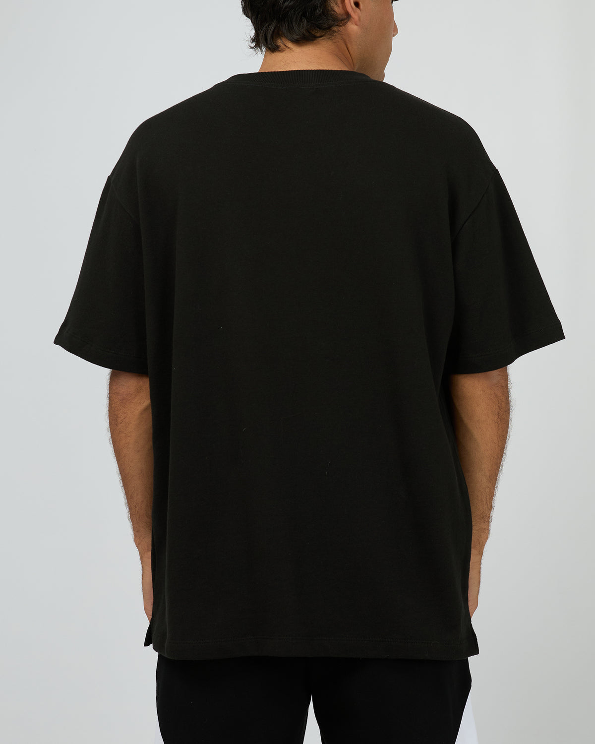 Conquered Loopback Tee Black