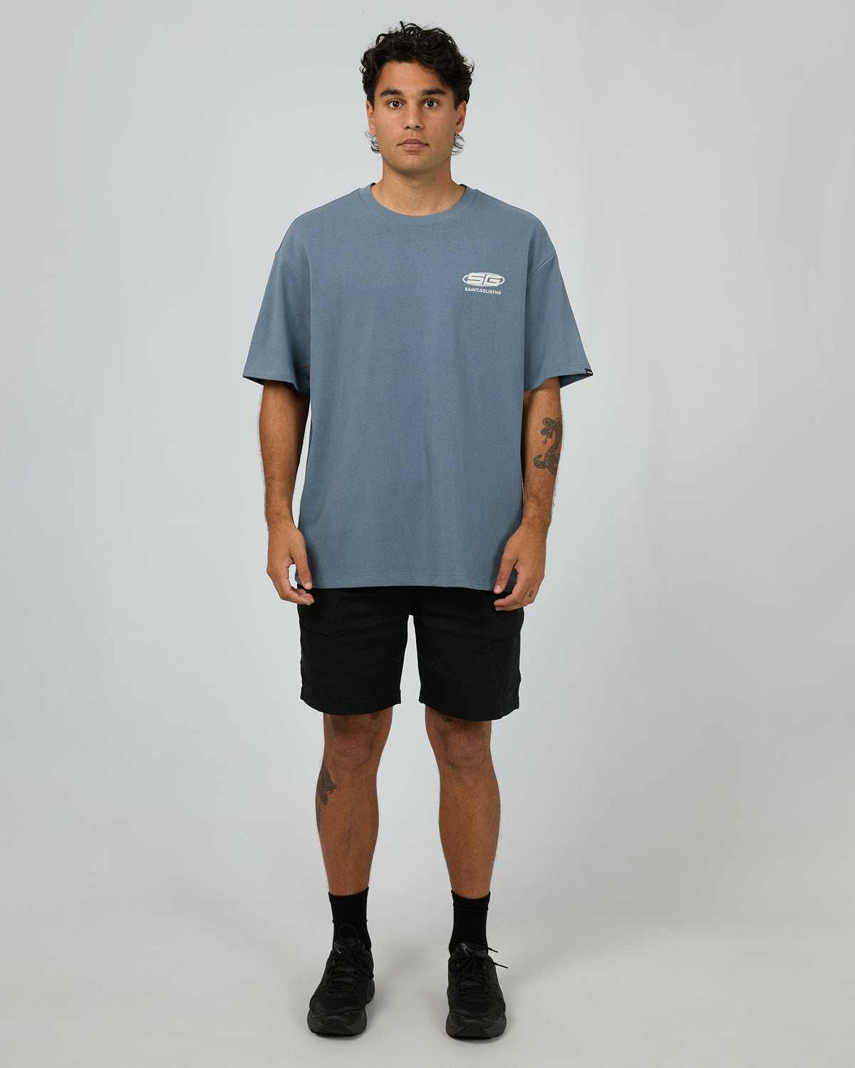 Saturn Tee Blue