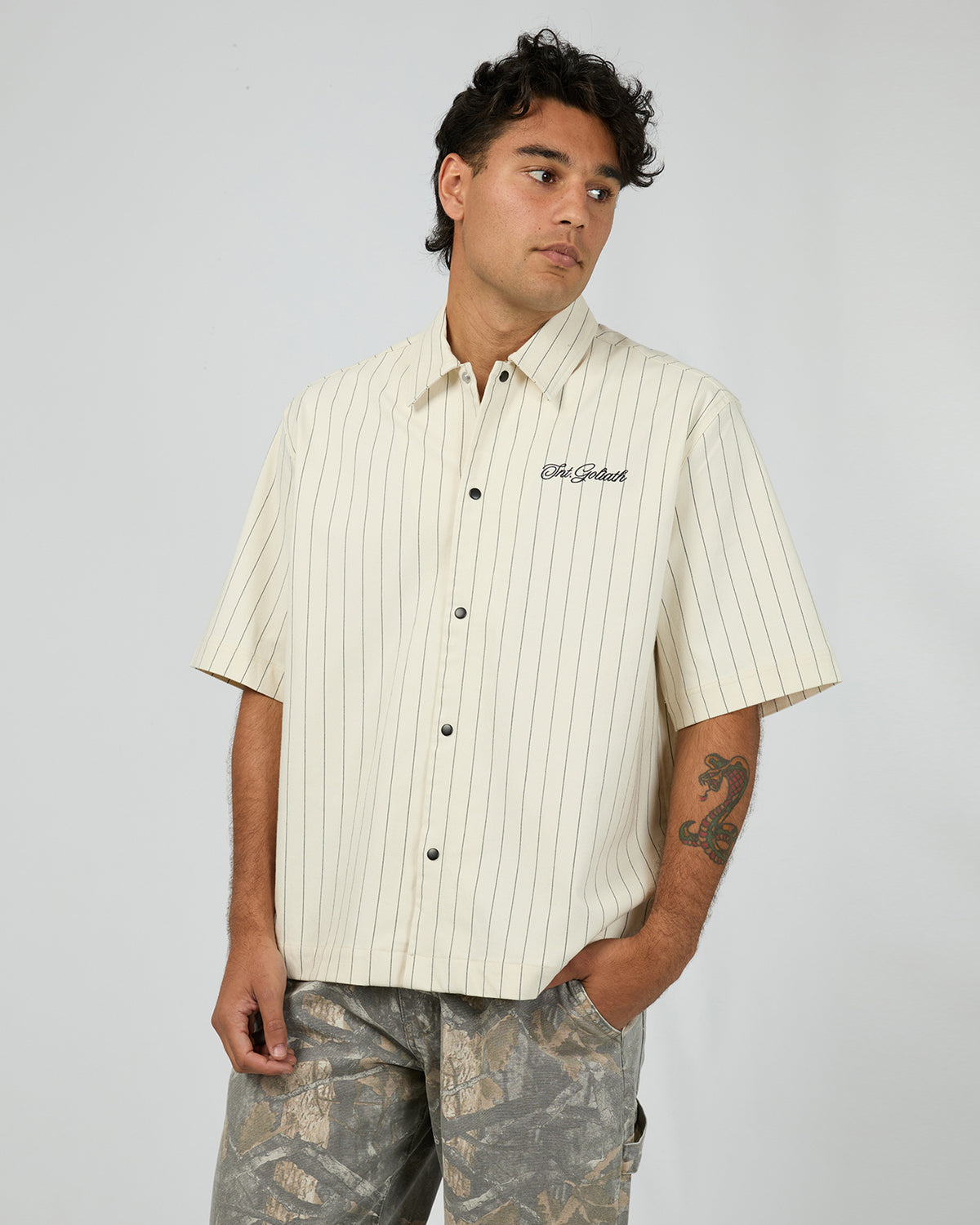 Mia Ss Shirt Vintage White