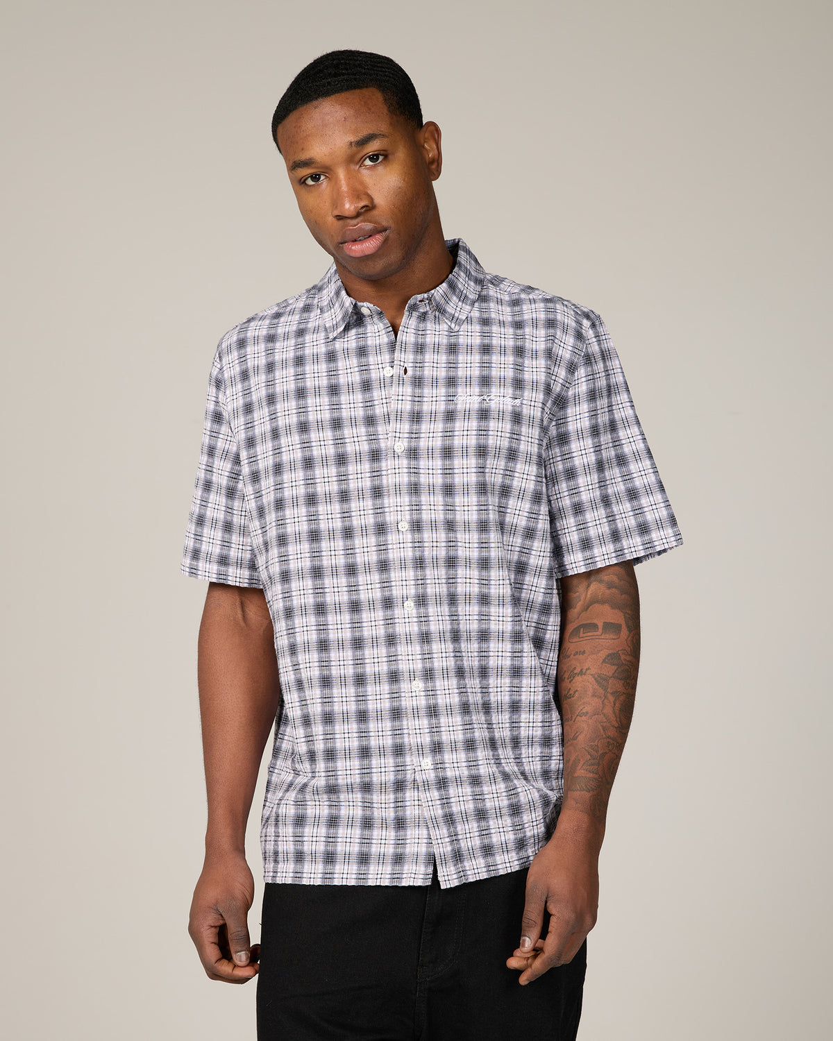 Villa Short Sleeve Shirt Navy