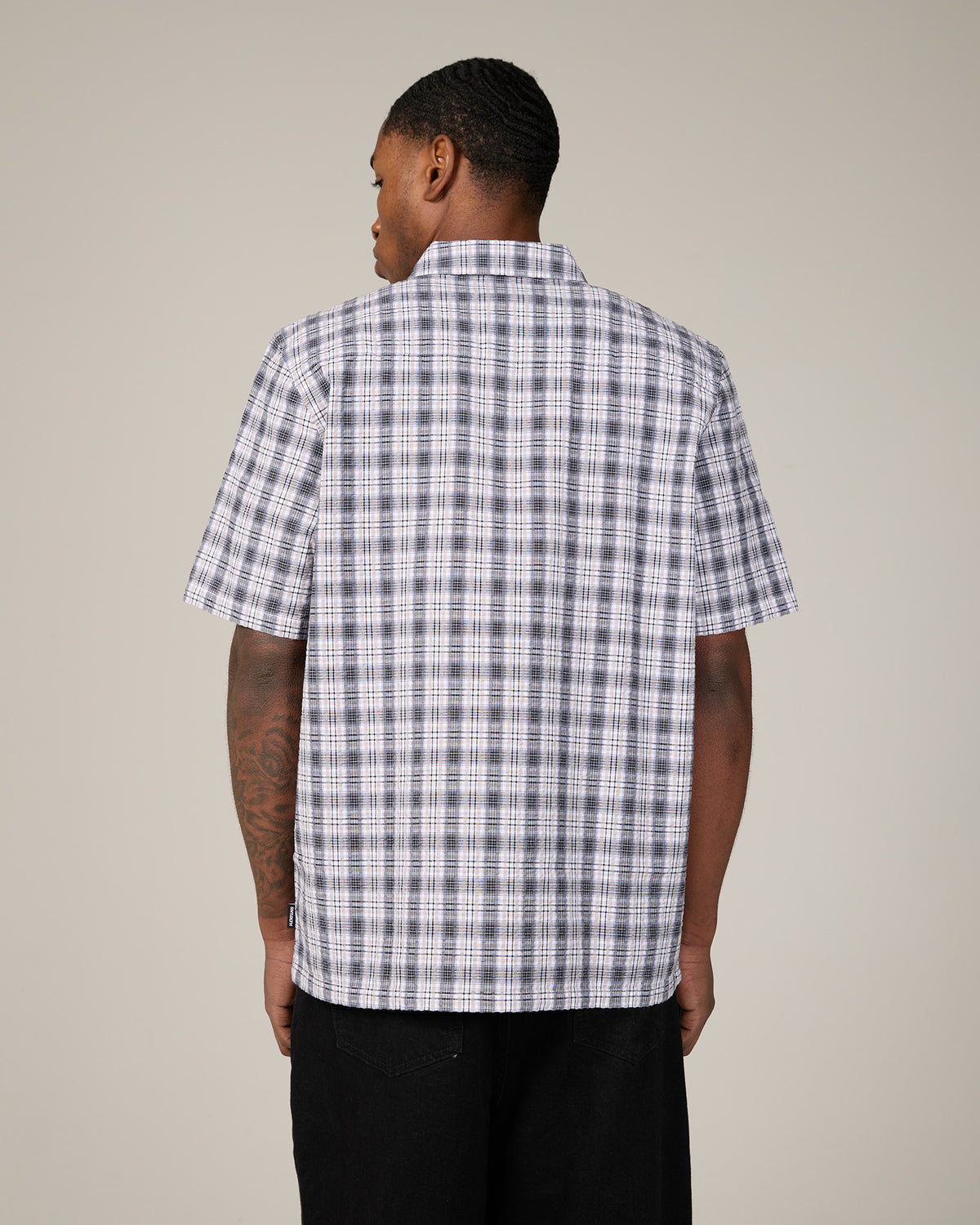 Villa Short Sleeve Shirt Navy