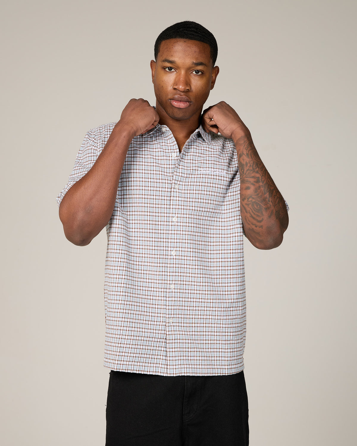 Vital Short Sleeve Shirt Blue