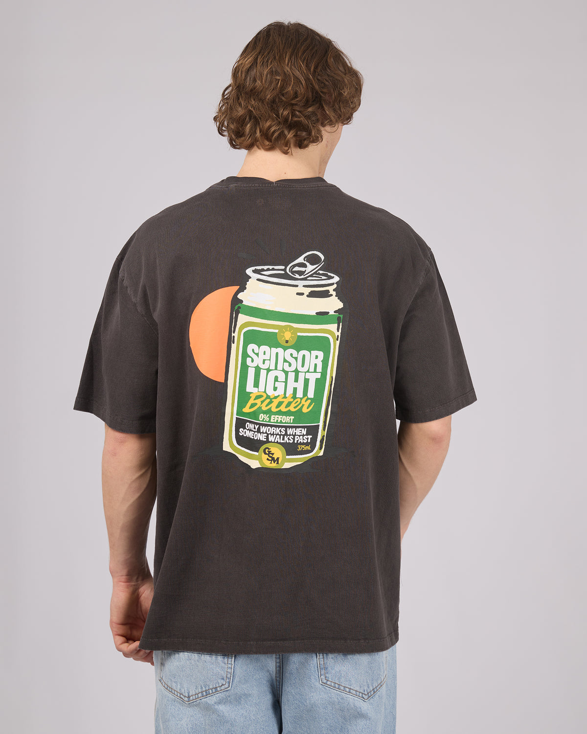 Sensor Light Tee Charcoal