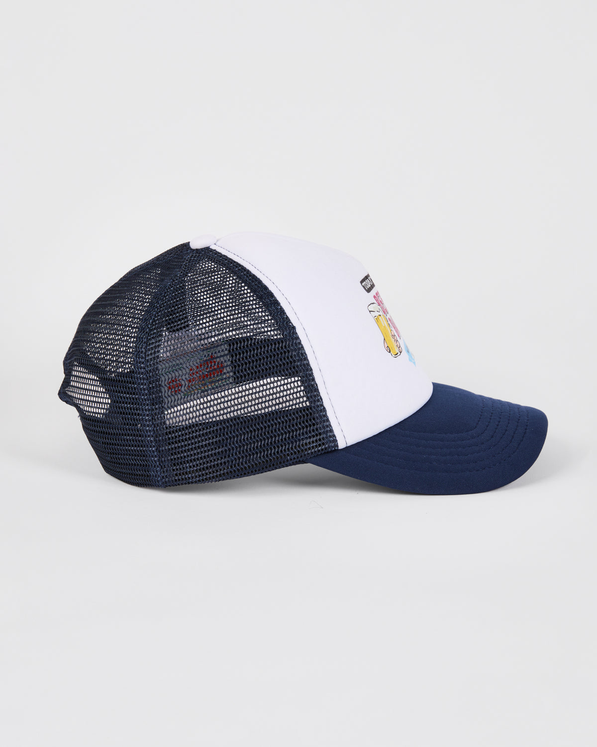 Beer & Barra Trucker Navy