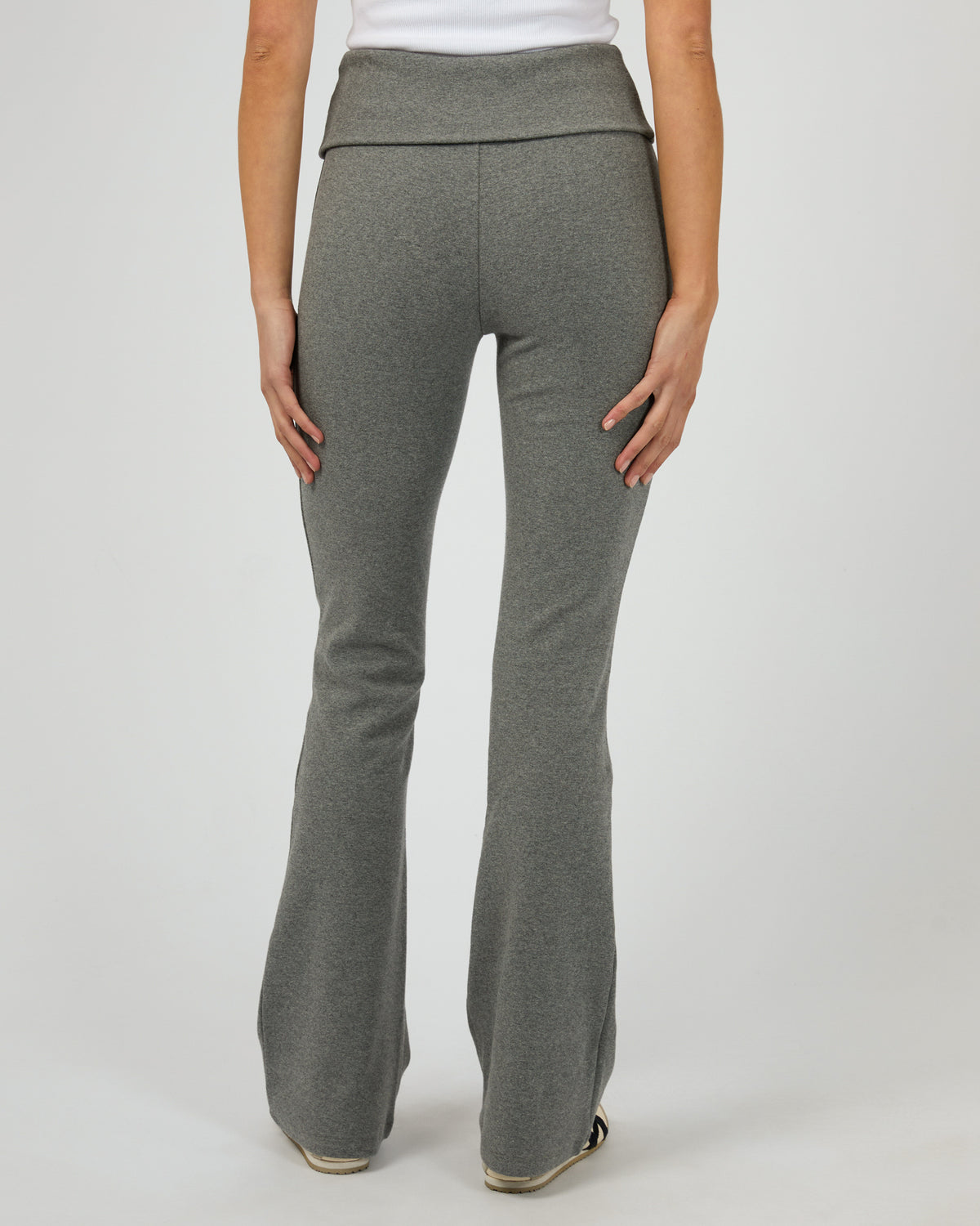 Elina Flare Pant Charcoal