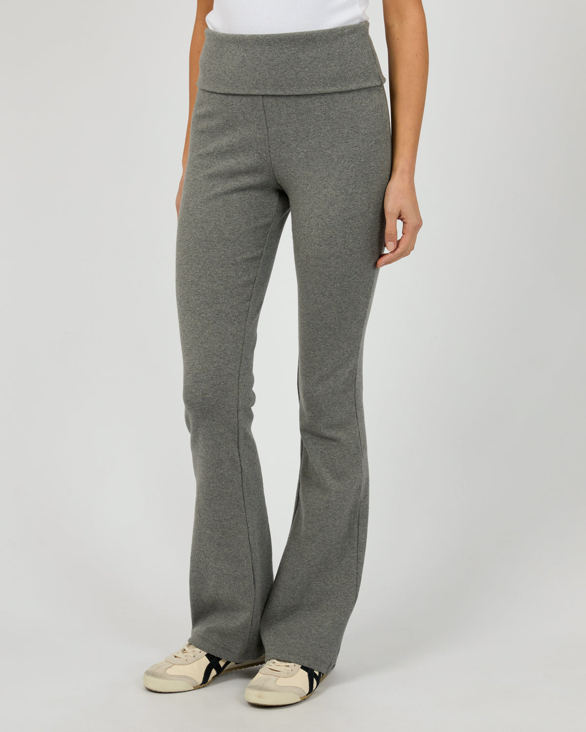 Elina Flare Pant Charcoal