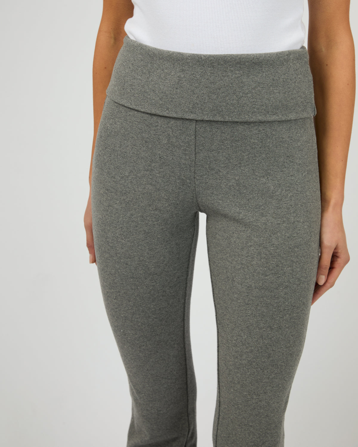 Elina Flare Pant Charcoal