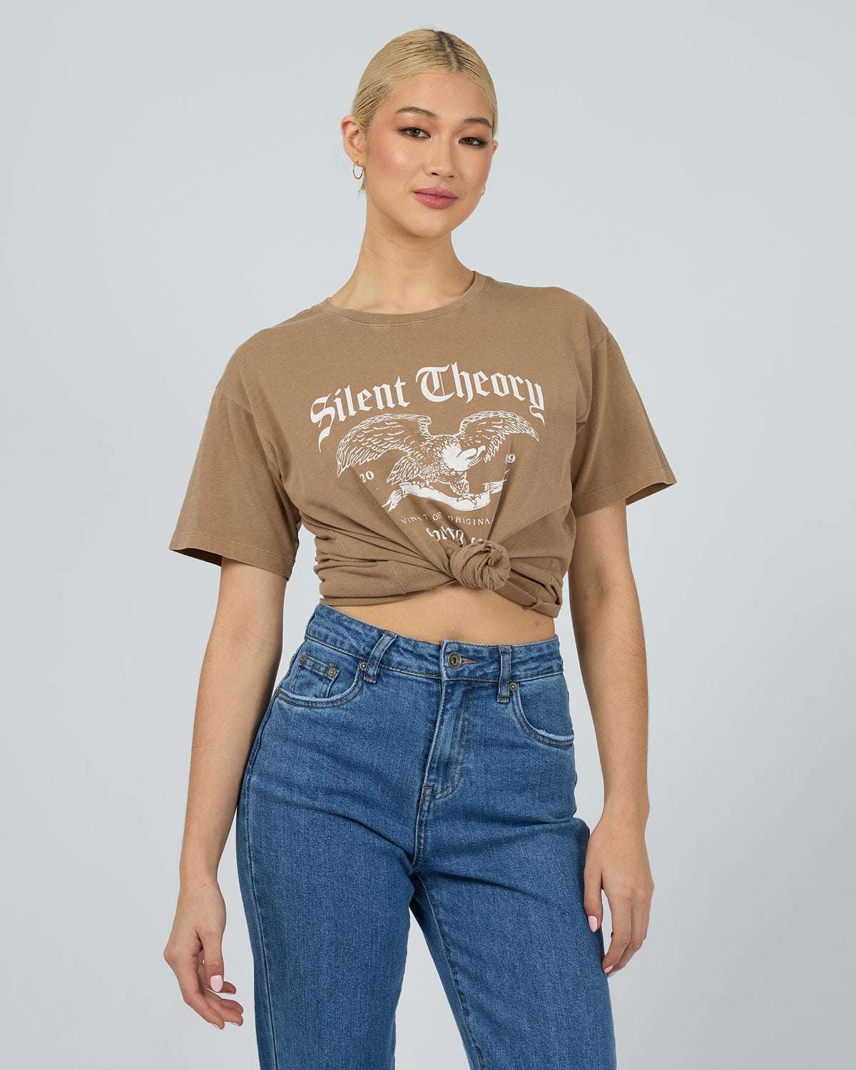 American Muse Tee Tan