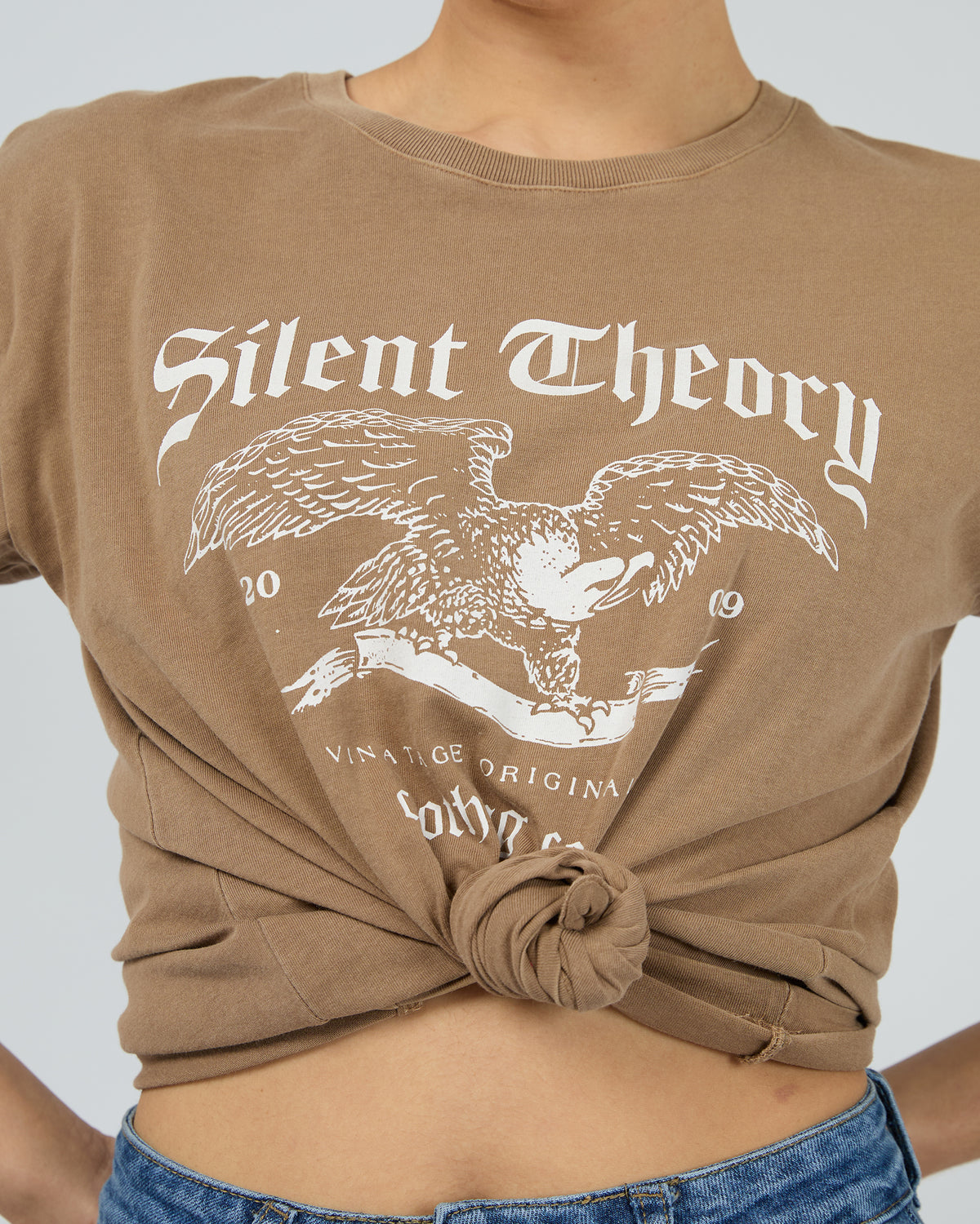 American Muse Tee Tan