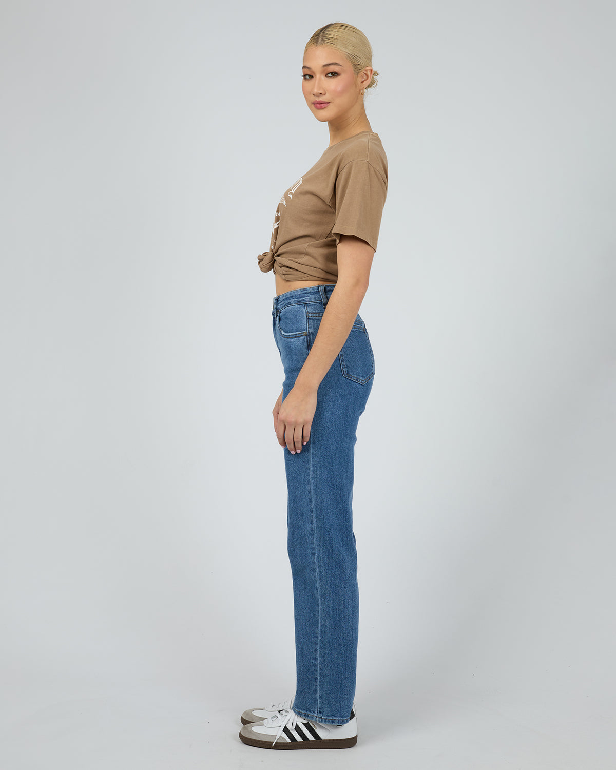 American Muse Tee Tan