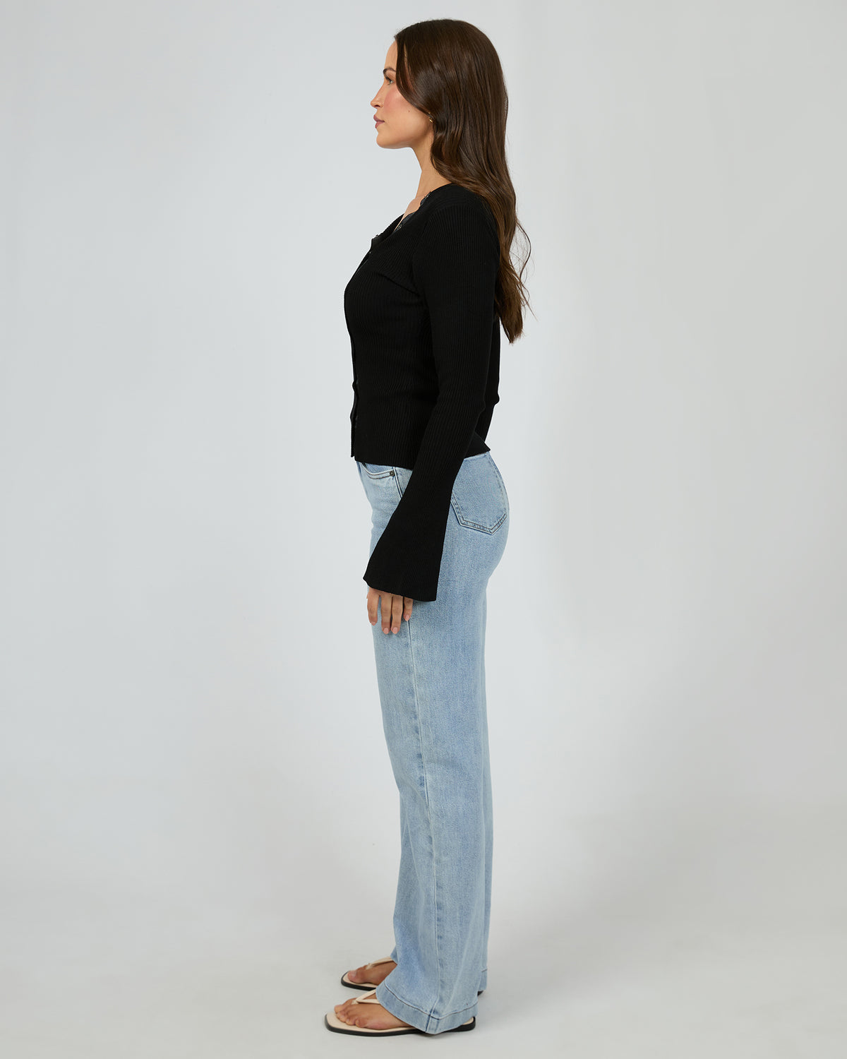 Marleigh Knit Long Sleeve Black
