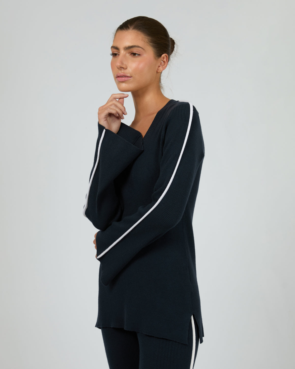 Highland Knit Jumper Navy