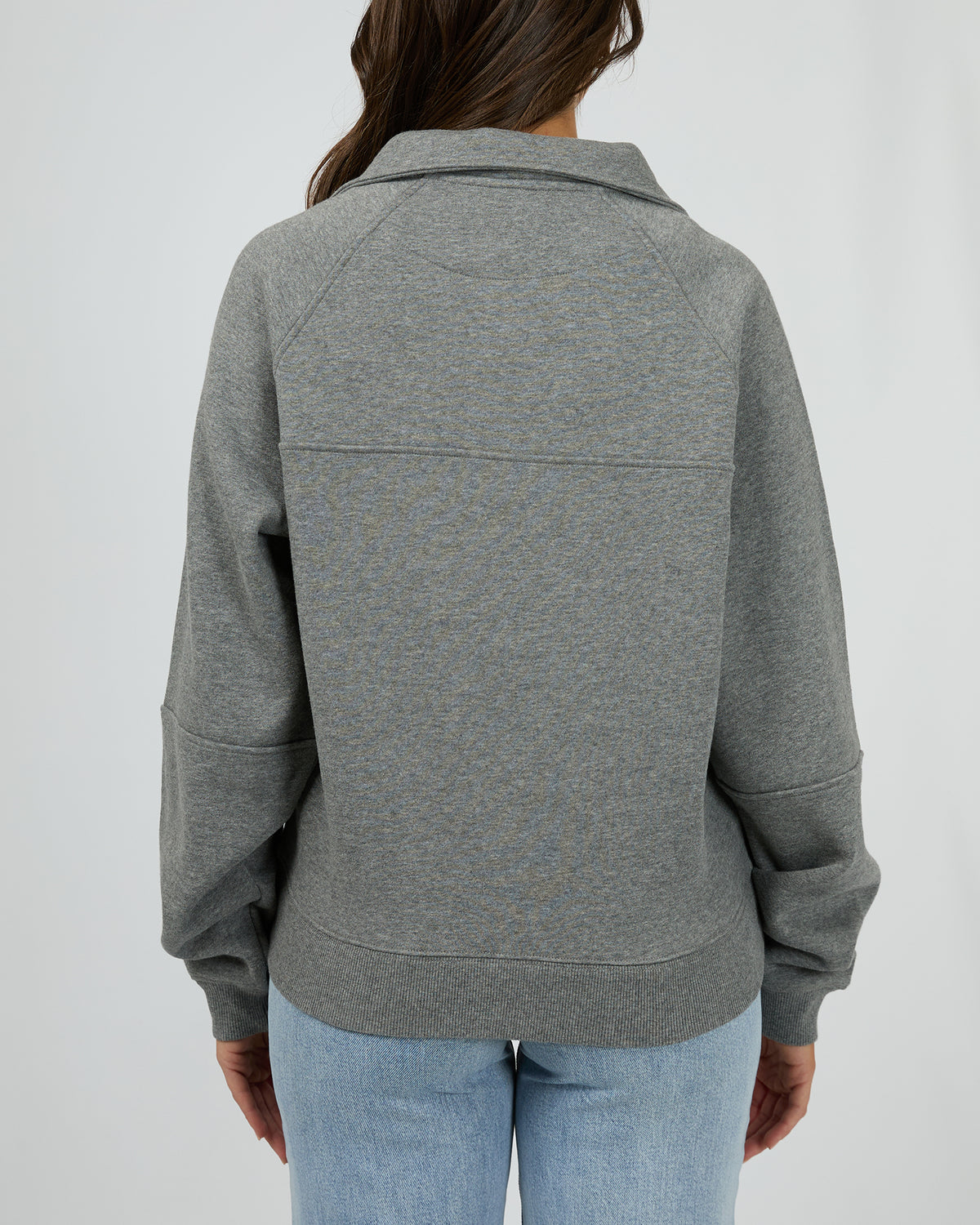 Frankie 1/4 Zip Charcoal
