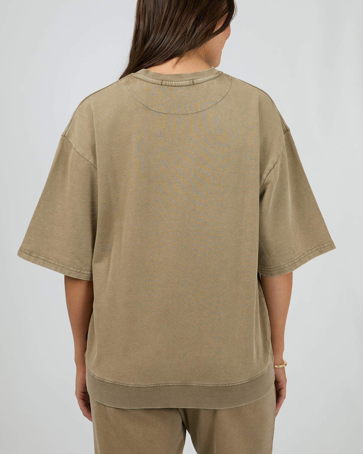 Nara Fleece Tee Olive