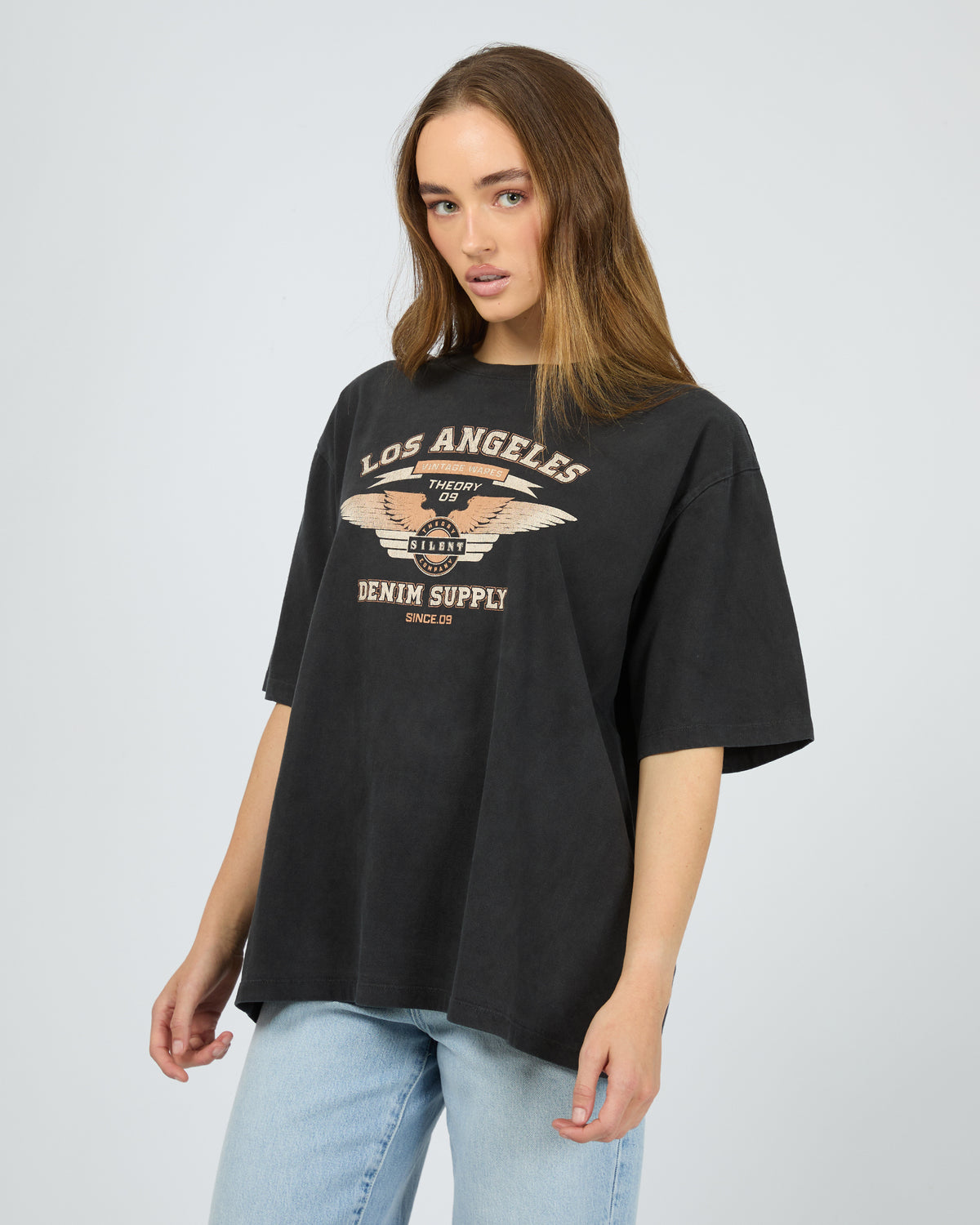 Supply Tee Washed Black