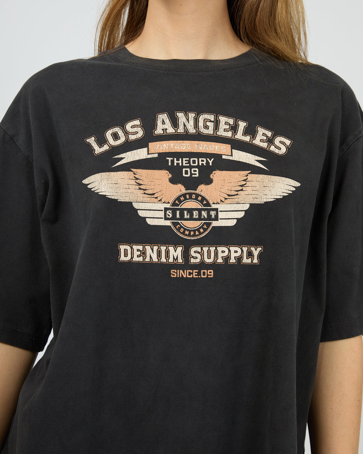 Supply Tee Washed Black