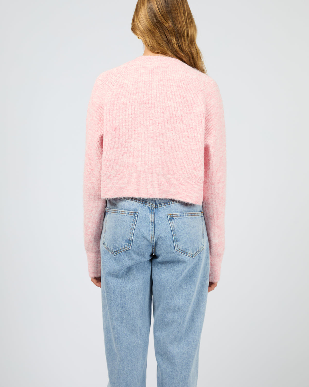 Darby Knit Cardigan Pink