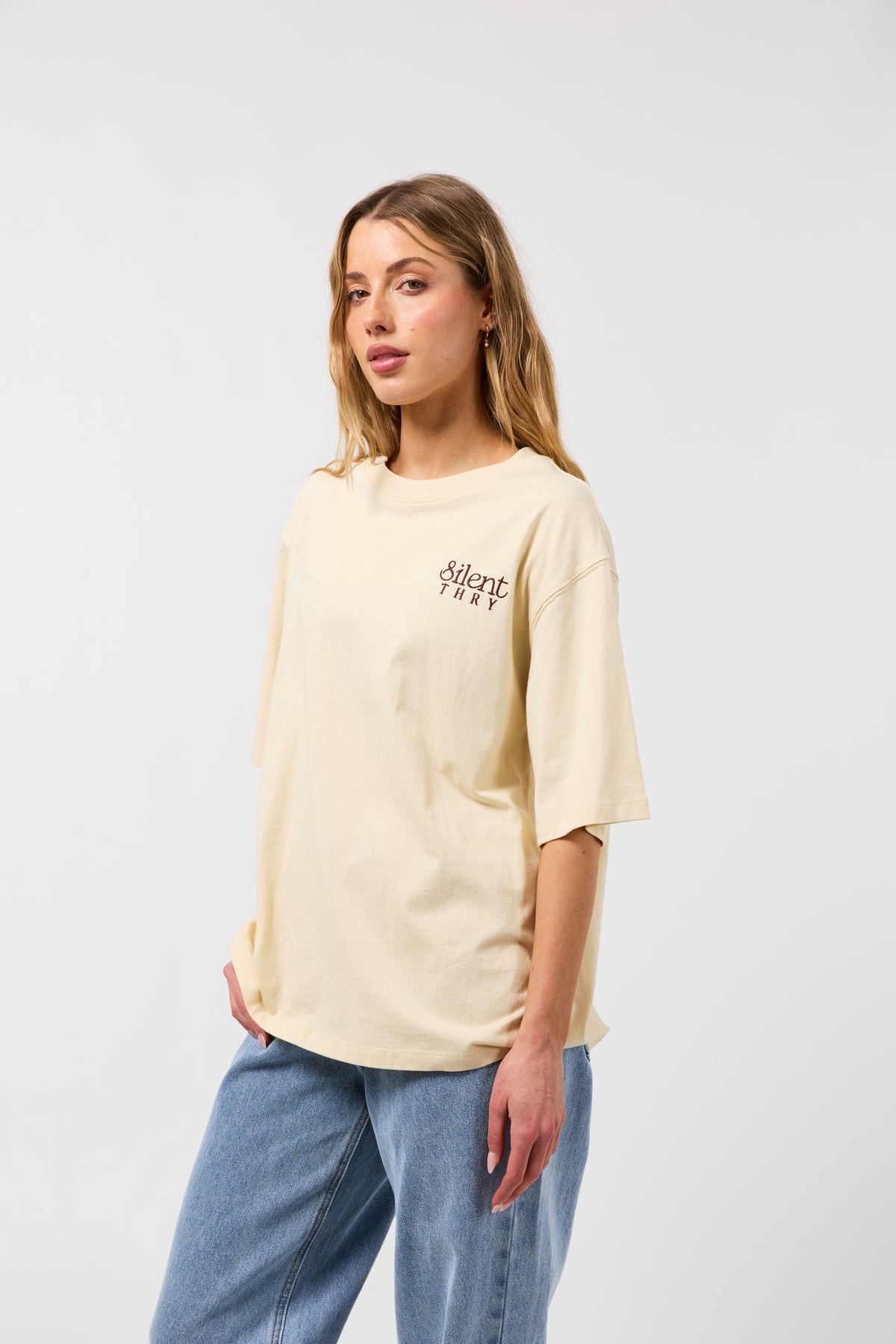 Dreams Oversized Tee Butter