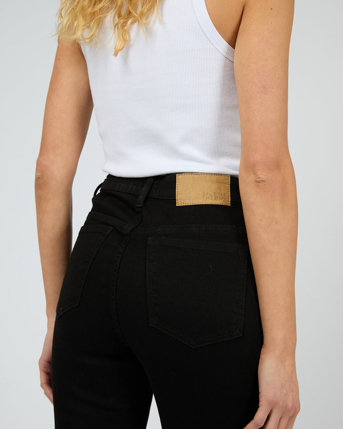Vice High Skinny Jean Jet Black