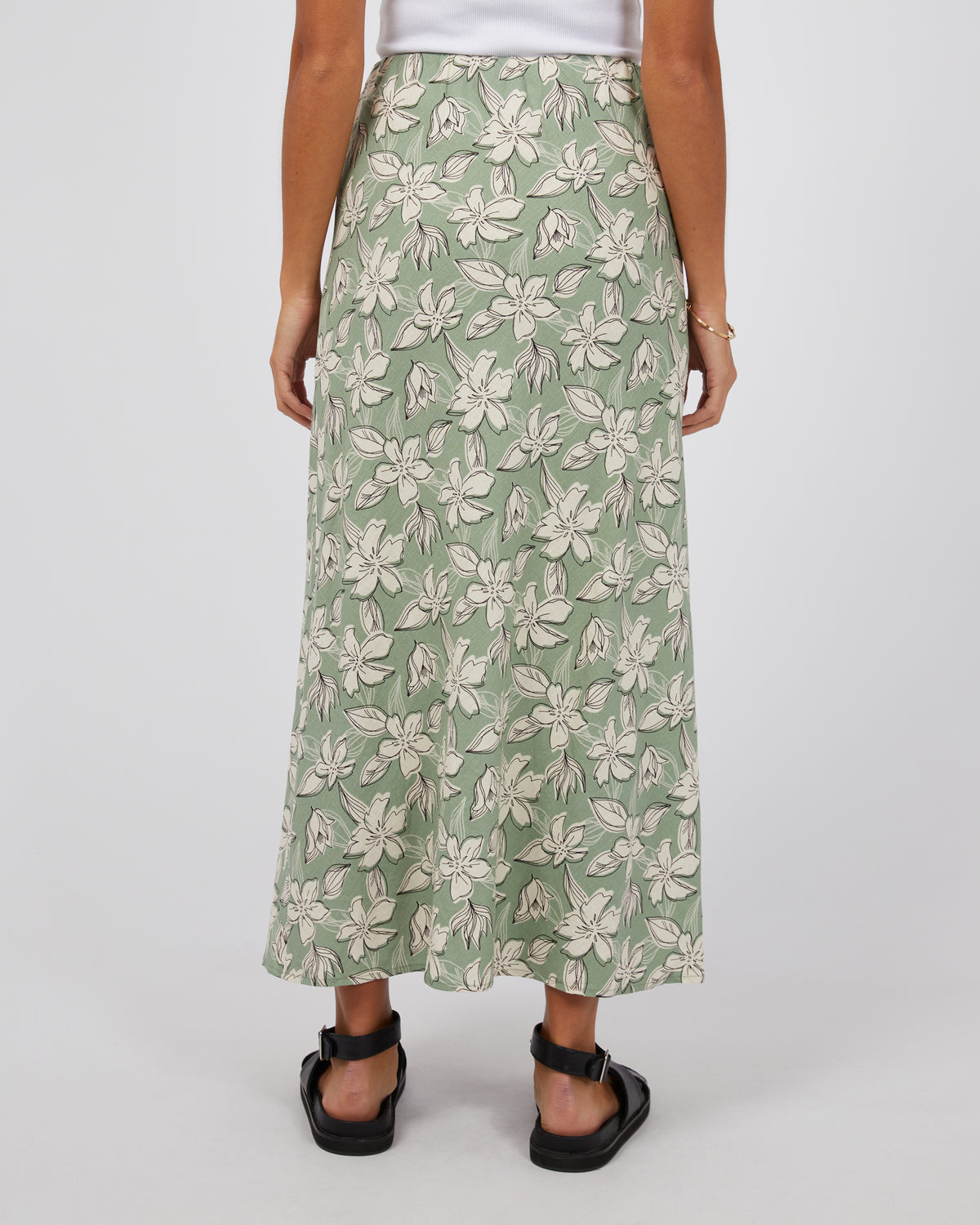 Eden Maxi Skirt Sage