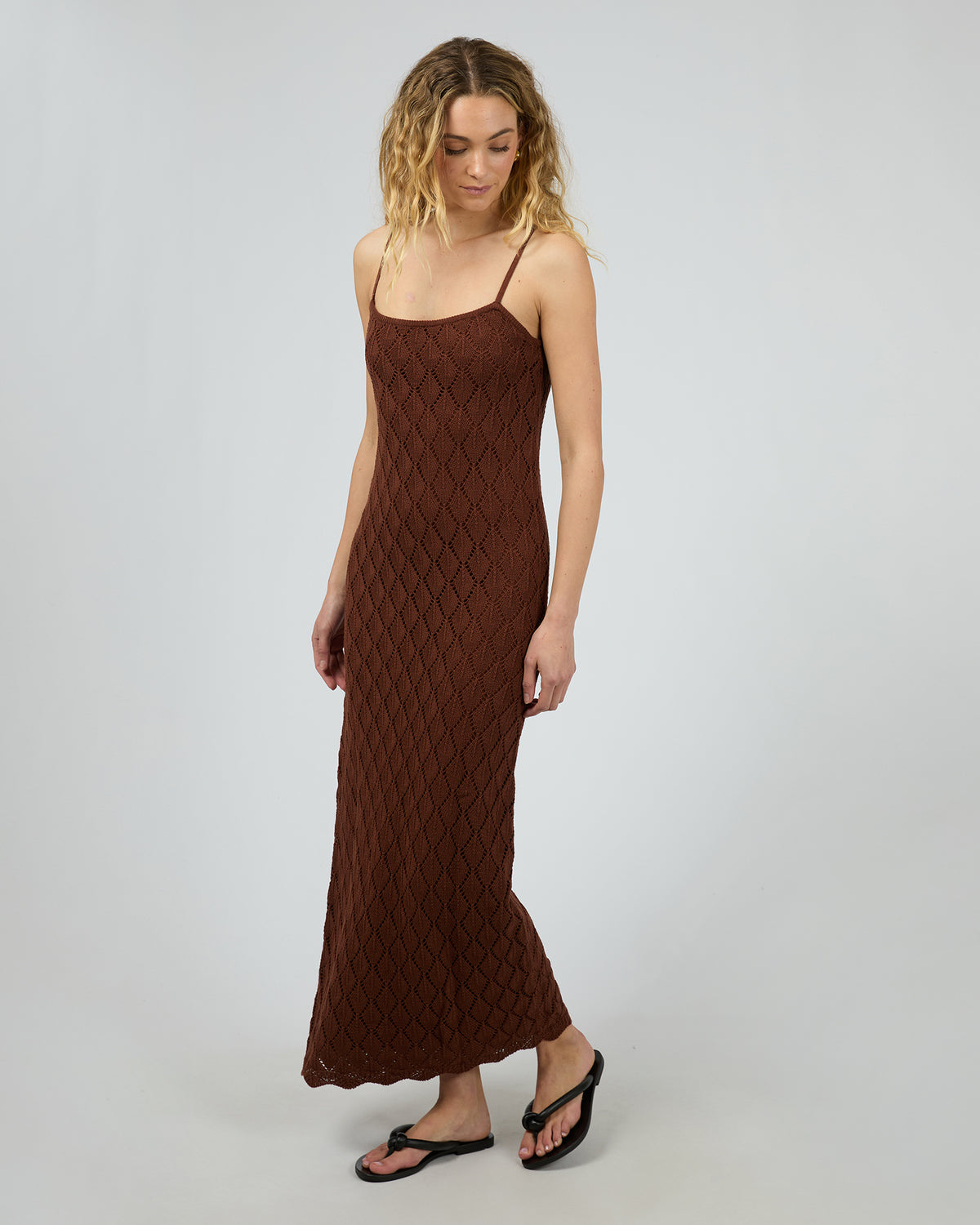 Hunter Maxi Dress Brown