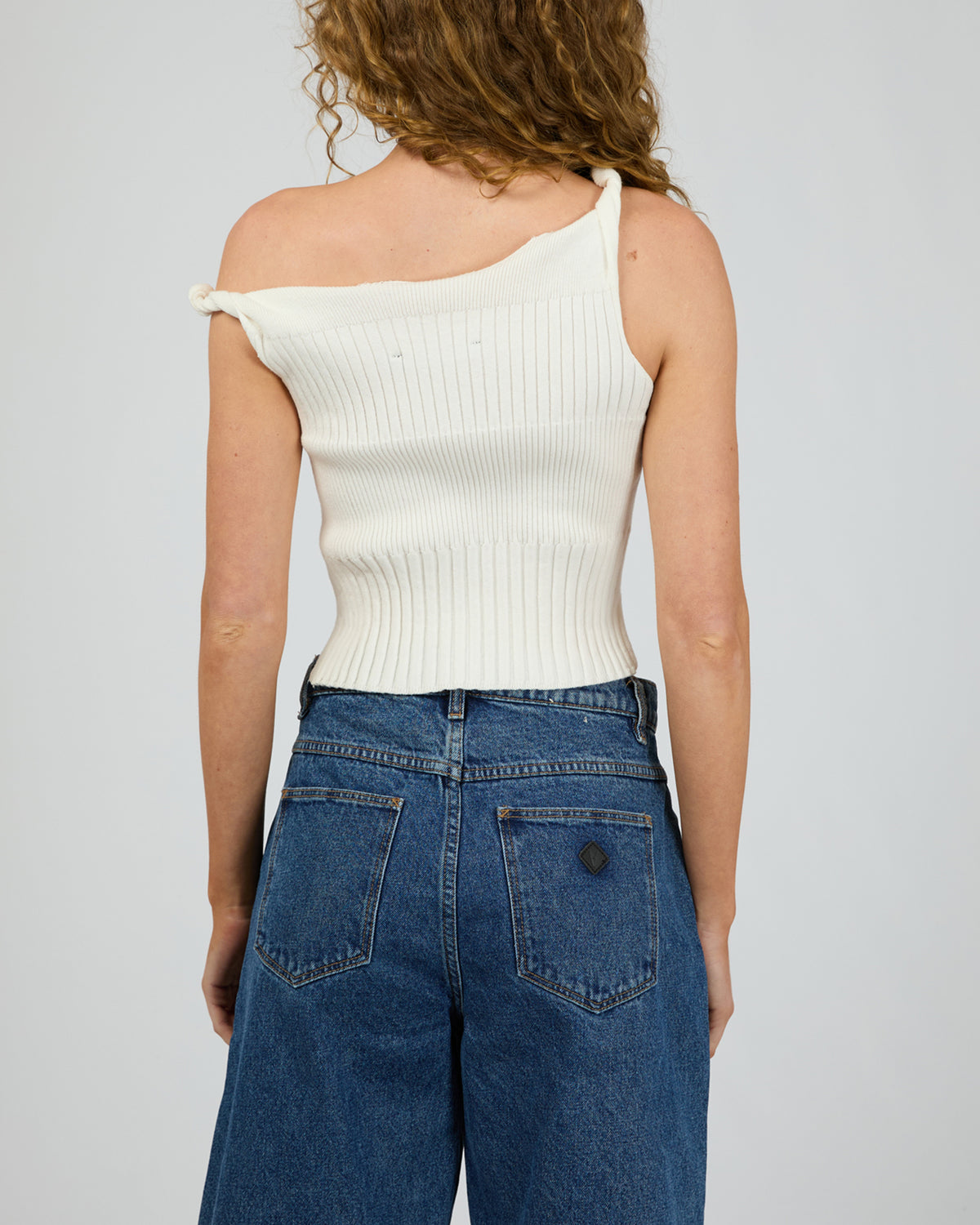 Luca Twist Top White