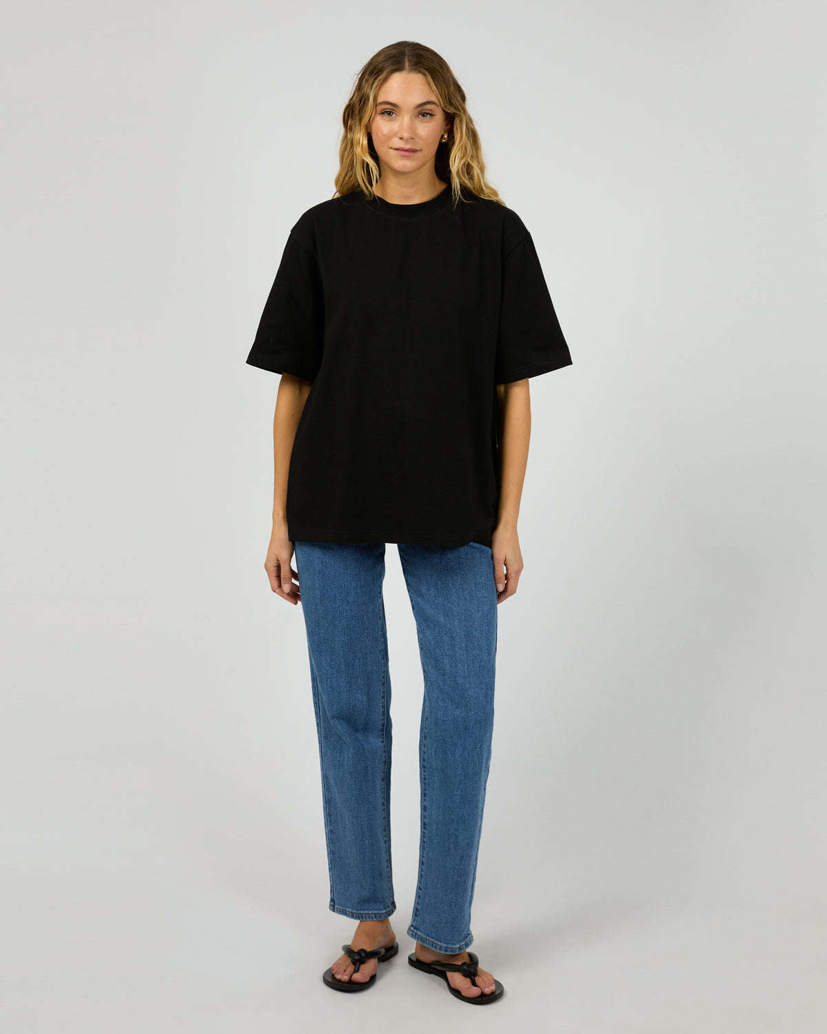 Core Oversized Tee Black
