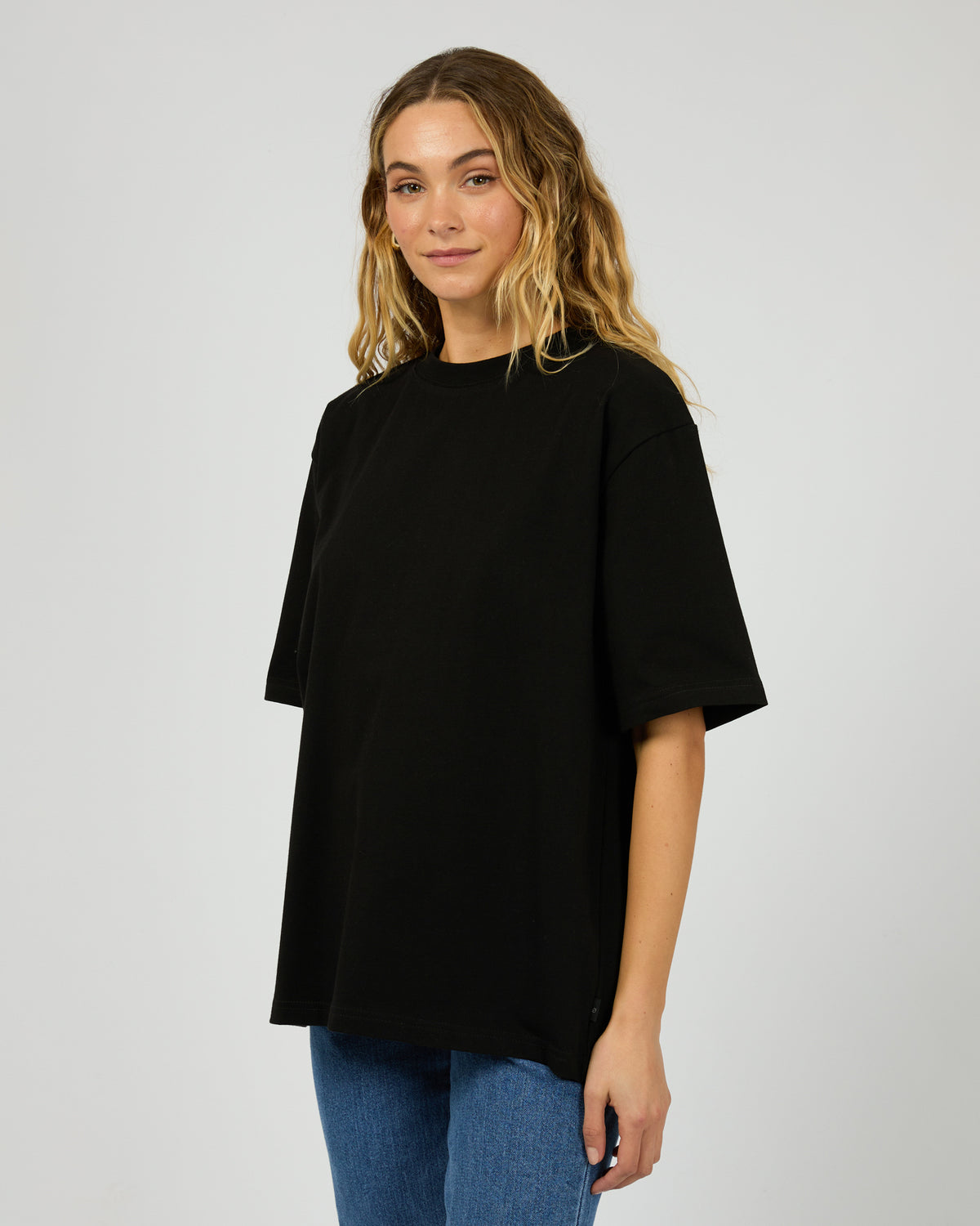 Core Oversized Tee Black