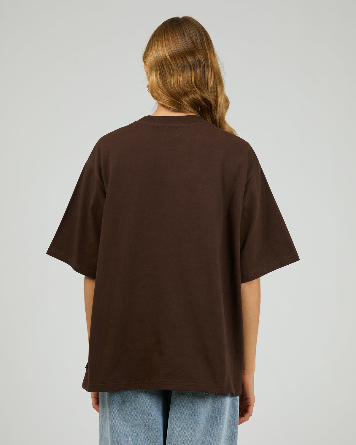 Core Oversized Tee Chocolate
