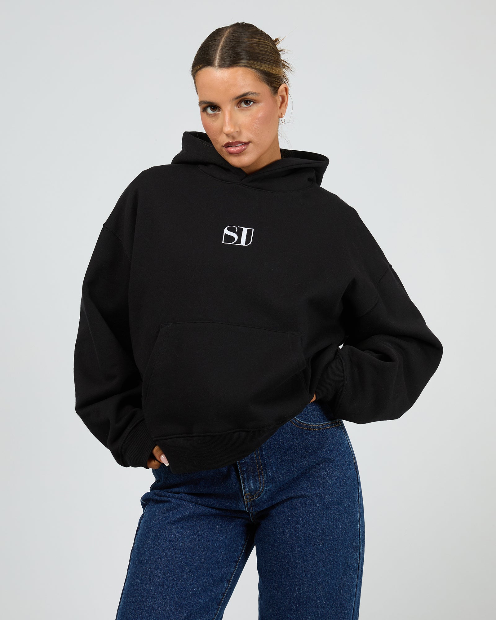 Silent Luxe Hoodie Black