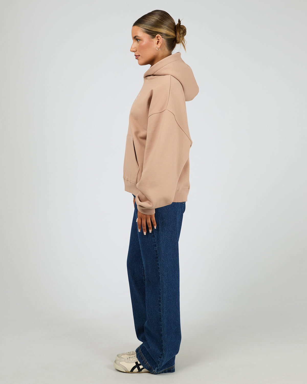 Silent Luke Hoodie Taupe