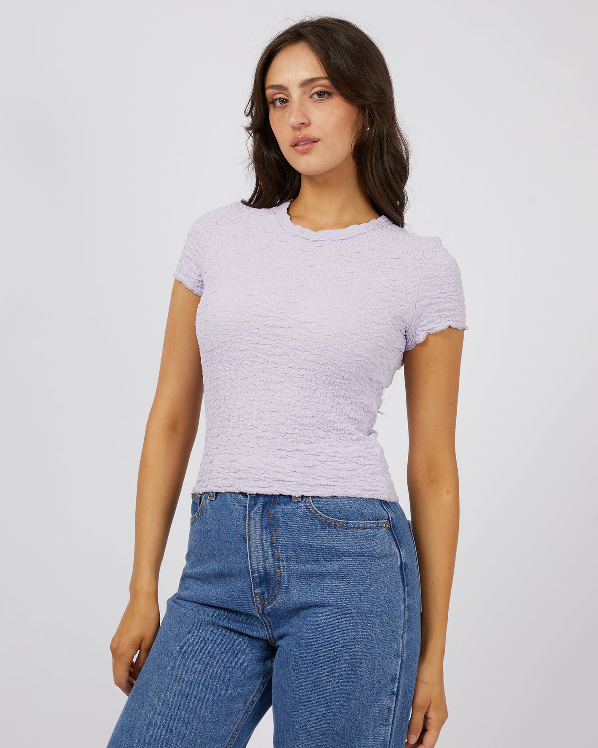 Lyla Baby Tee Lilac