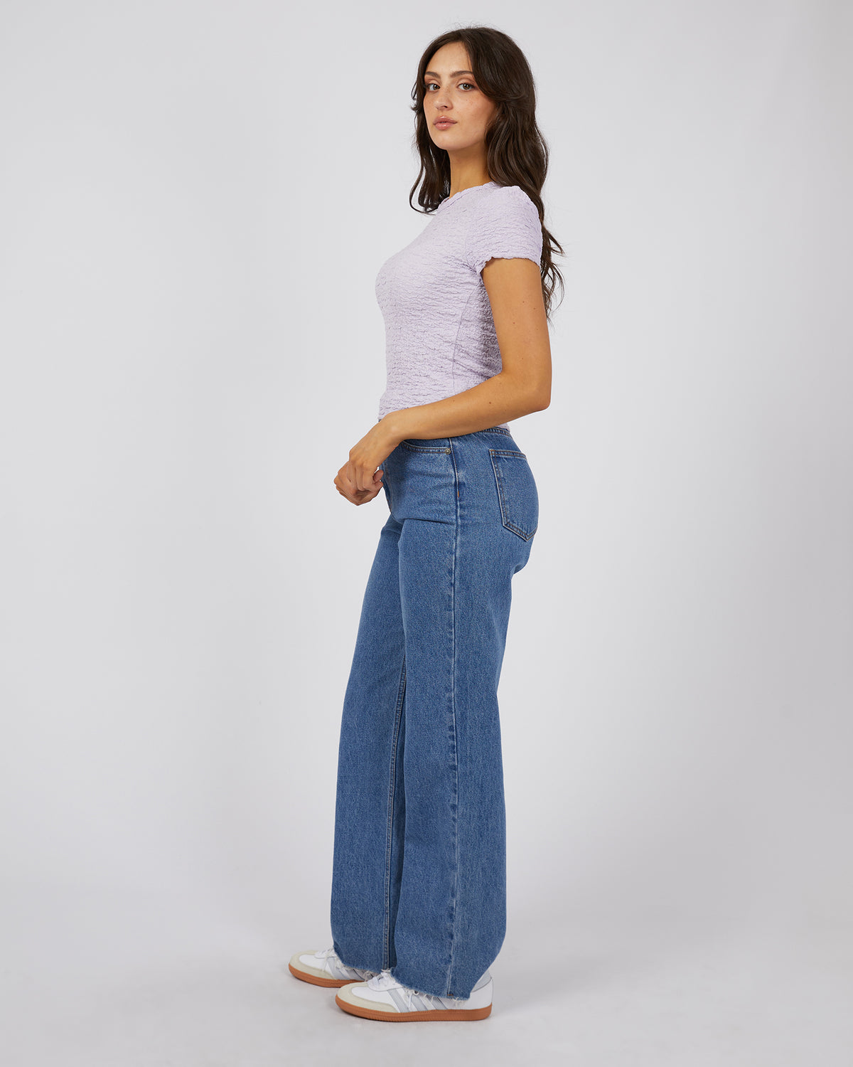 Lyla Baby Tee Lilac