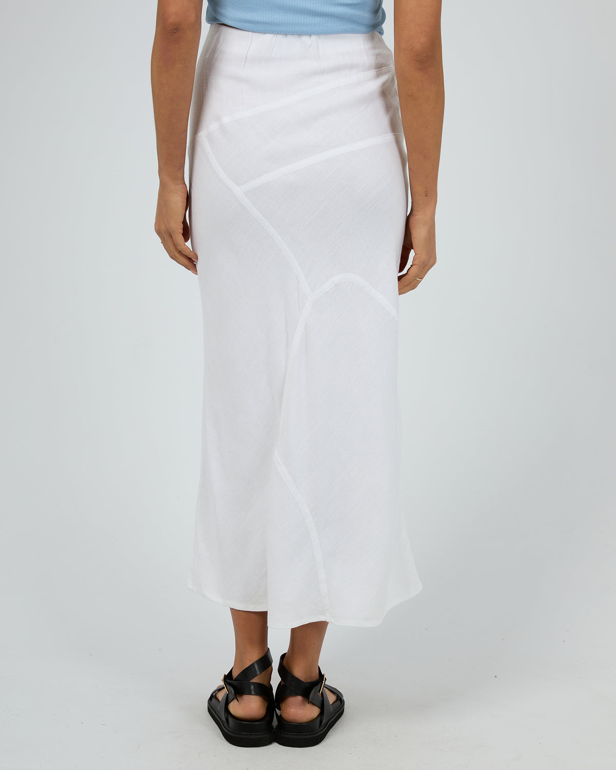 Mandy Maxi Skirt Vintage White