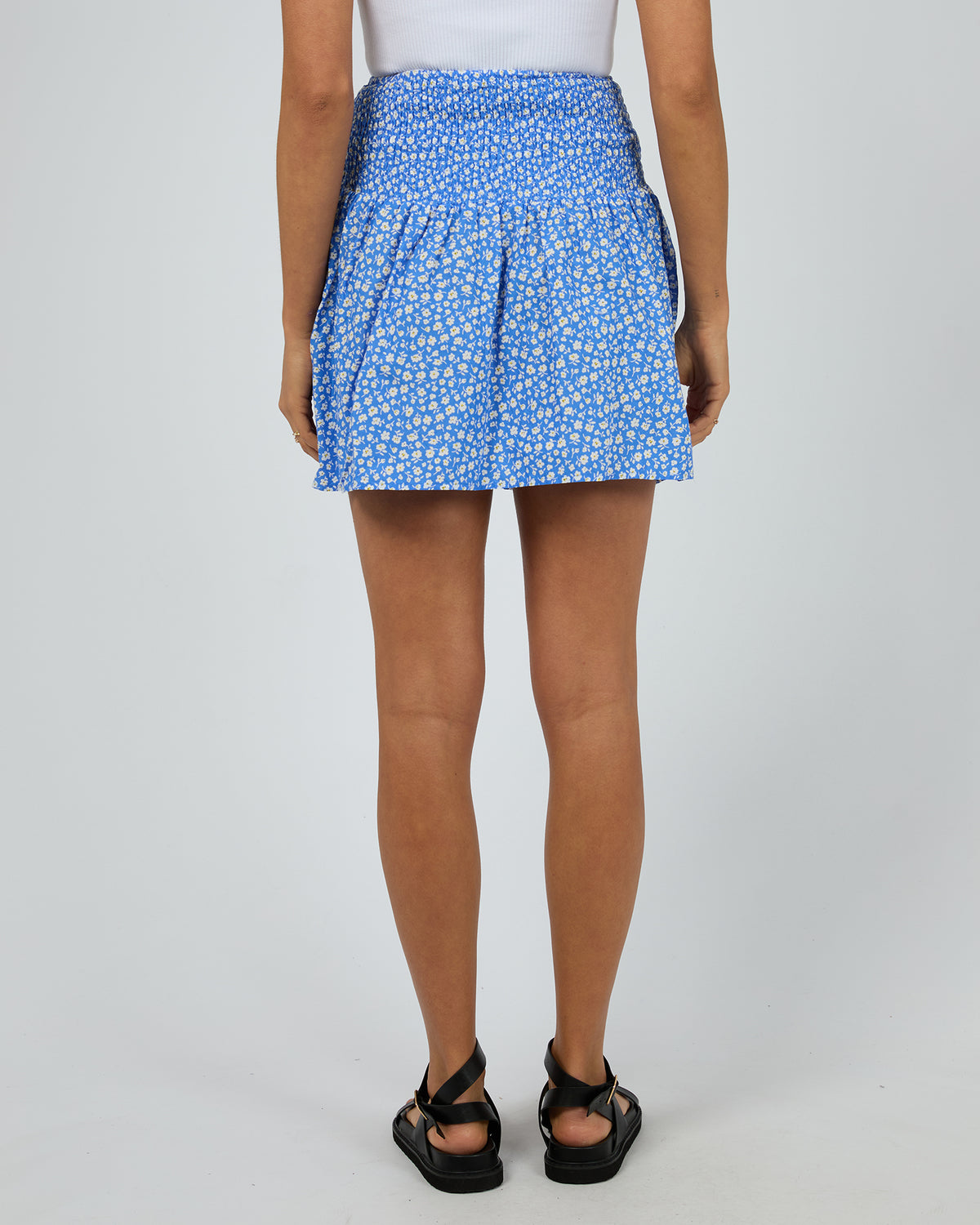 Tara Floral Print Mini Skirt