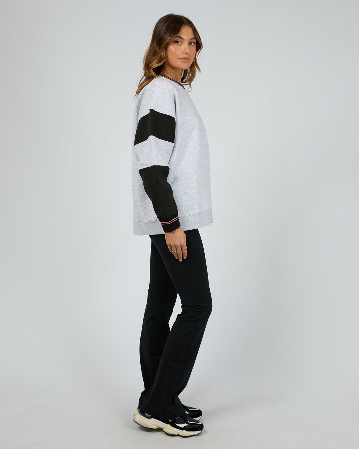 Championship O/S Crew Grey Marle